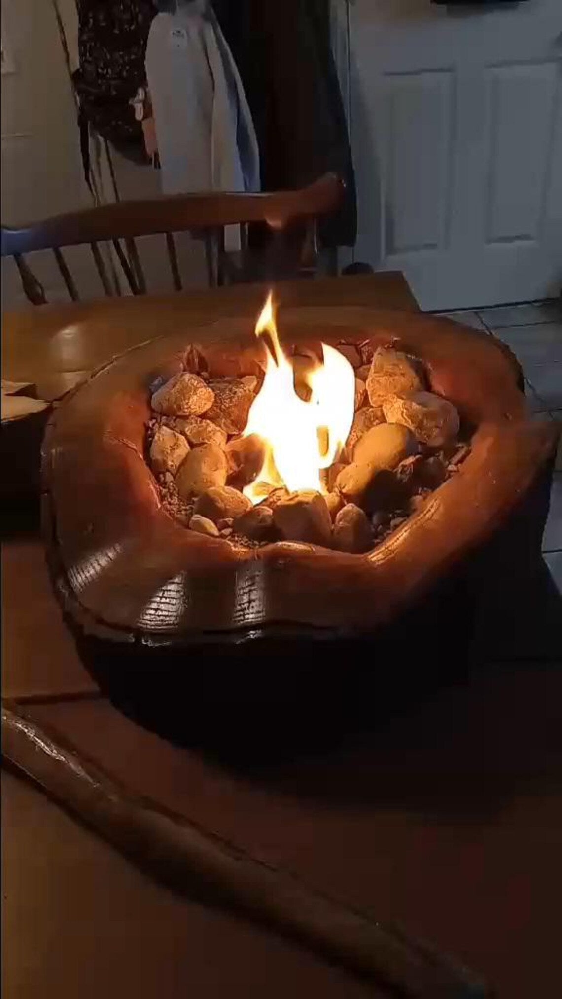 Tabletop Firepits by Phoenix Restoration and Creation