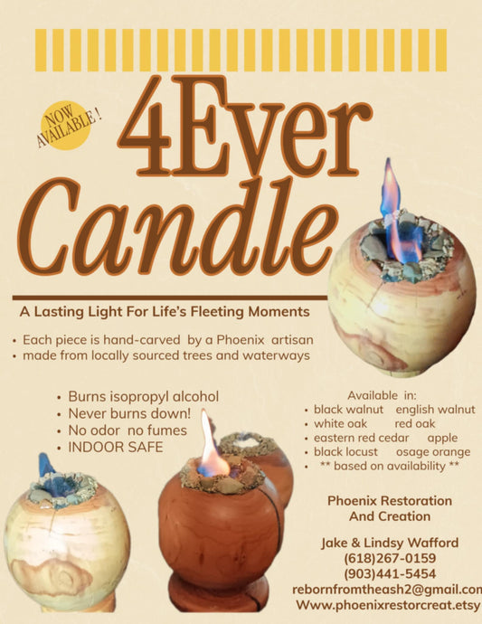 4ever Candle by Phoenix Restoration And Creation