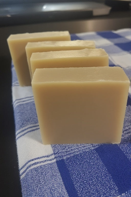 Homemade Bay Rum Lye Soap